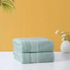 Acanva Organic Cotton Bath Sheets Soft Hotel Spa Bathroom Towel Set, 27" x 54", Green, 2 Pack view 1