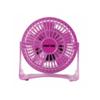 FanFair Mini High Velocity Personal Fan 4 Inch Fan Quiet Cooling, Tilt Up and Down Floor Fans Safe for Bedroom, Home or Office Use, Purple view 2