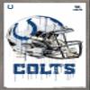 Trends International NFL Indianapolis Colts - Drip Helmet 20 Wall Poster, 22.375" x 34", Barnwood Framed Version view 1