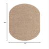Unique Loom Solid Shag Collection Area Rug (5' 1" x 8' Oval, Taupe) view 2