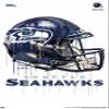 Trends International NFL Seattle Seahawks - Drip Helmet 20 Wall Poster, 22.375" x 34", Premium Unframed Version view 1