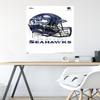 Trends International NFL Seattle Seahawks - Drip Helmet 20 Wall Poster, 22.375" x 34", Premium Unframed Version view 4