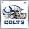 Trends International NFL Indianapolis Colts - Drip Helmet 20 Wall Poster, 22.375" x 34", Silver Framed Version view 1