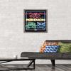 Trends International Pokmon - Neon Group Wall Poster, 14.725" x 22.375", Barnwood Framed Version view 2