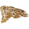 Badger Steel USA - USMC Flag - Metal Wall Art - 30" X 18.4" - Hammered Copper view 4