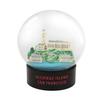 Alcatraz Prison Jail Fog Snow Globe view 1