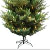 6 Foot Pre-lit Rocky Mountain Fir Artificial Christmas Tree with LED Lights (6ft Pre-lit) view 4