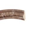 OVALCREST Oval Beveled Wall Mirror for Home Decor - Winchester Style - Champagne Silver - 29" x 35" Outside Dimensions view 2