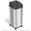 iTouchless 4 Caster Wheels Set, for Glide Trash Cans, Compatible with iTouchless Garbage Bins with Wheels, Set of Four view 4