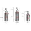 1Pc 304 Stainless Steel Lotion Bottle Soap Dispenser Hand Bathroom Hardware Soap Shampoo Lotion Bottle (Silver, 250ml) view 4