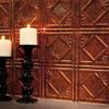 FASDE Traditional Style/Pattern 4 Decorative Vinyl 18in x 24in Backsplash Panel in Moonstone Copper (5 Pack) view 2
