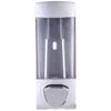 350ml Press Pump Soap Dispenser Bottle Wall-Mounted Shower Box Silver (Single Nozzle) view 1