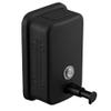1Pc 800ML Stainless Steel Wall-Mounted Soap Dispenser Soap Dispenser Box Manual Hand Bottle (Black) view 1
