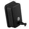1Pc 800ML Stainless Steel Wall-Mounted Soap Dispenser Soap Dispenser Box Manual Hand Bottle (Black) view 2