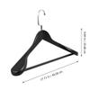 1pc Thicken Coat Hanger Non- Hanger for Coats Jackets and Sweaters Practical Drying Rack for Home Organization view 2
