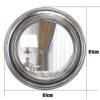 24 Inch Industrial Wind Decorative Mirror, Wall-Mounted Round Mirror, Retro Decorative Wall Mirror on The Background Wall of The Living Room view 3