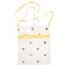 Dexam Bees Knees Peg Bag Yellow, Multicoloured, Hanging view 1