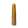 Shubhanjali Reiki Stones Crystal Tiger Eye Stone Pencil Obelisks Natural Energised Point Pencil,Tiger Eye Obelisk Generator Pencil Stone Wand,Tiger Eye Pencil Healing Stone view 1