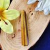 Shubhanjali Reiki Stones Crystal Tiger Eye Stone Pencil Obelisks Natural Energised Point Pencil,Tiger Eye Obelisk Generator Pencil Stone Wand,Tiger Eye Pencil Healing Stone view 3