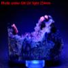 200ct 47mm Hematoid Red Quartz w/Calcite & Galen Rough Cluster Rose Glowing Under SW UV Natural Gemstone Crystal Mineral Collectible Specimen - Jiangxi,China view 3