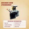 Breckwell & US Stove A-E-033 Convection Distribution Room Air Blower Fan Motor Fits P22, P23, P24, P26, P32i, P2000, P4000, P2700, Big E 5040 Models Part 80647 2 Year Warranty view 2
