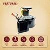 Breckwell & US Stove A-E-033 Convection Distribution Room Air Blower Fan Motor Fits P22, P23, P24, P26, P32i, P2000, P4000, P2700, Big E 5040 Models Part 80647 2 Year Warranty view 4