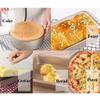 Baking Set Non Stick Tray High Temperature Resistant Kitchen Tools For Oven Baking Mould For Bread, Cake, Cookies (Color : A) view 2
