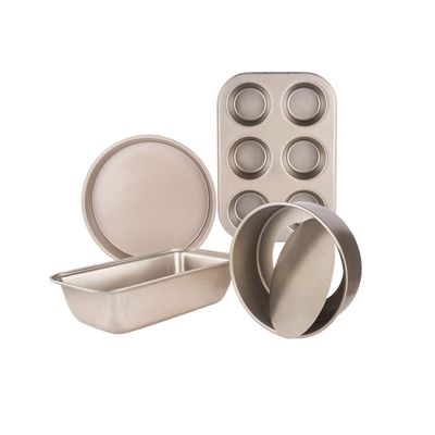 Baking Mould Set Non Stick Tray High Temperature Resistant Kitchen Tools For Oven, Bread, Cake (Color : A)
