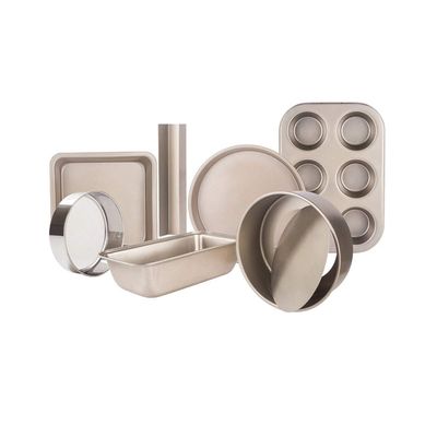 Baking Set Non Stick Tray Carbon Steel Kitchen Tools For Oven Baking Mould For Bread, Cake, Cookies (Color : B)