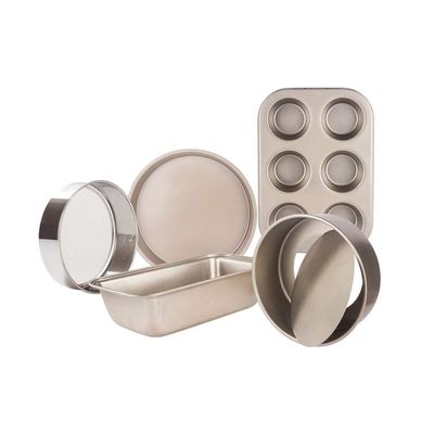 Baking Mould Set Non Stick Tray High Temperature Resistant Kitchen Tools For Oven, Bread, Cake (Color : B)