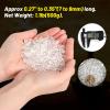 1.1lb Natural Crushed Clear Quartz Crystal Tumbled Chips-Healing Crystals Chips Bulk, Crushed Crystal Gemstones for Crafts, Beautiful Package for Gift (Clear Quartz) view 2