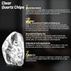 1.1lb Natural Crushed Clear Quartz Crystal Tumbled Chips-Healing Crystals Chips Bulk, Crushed Crystal Gemstones for Crafts, Beautiful Package for Gift (Clear Quartz) view 4