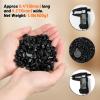 1.1lb Natural Crushed Obsidian Crystal Tumbled Chips-Healing Crystals Chips Bulk, Crushed Crystal Gemstones for Crafts, Beautiful Package for Gift (Obsidian) view 3