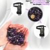 1.1lb Natural Crushed Amethyst Crystal Tumbled Chips-Healing Crystals Chips Bulk, Crushed Crystal Gemstones for Crafts, Beautiful Package for Gift (Amethyst) view 3