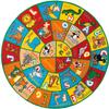 Champion Rugs Kids/Baby Room/Daycare/Classroom/Playroom Area Rug Animals Zoo Lion Tiger Monkey Fun Educational Play Mat Non-Slip Back Learning Carpet Bright Colorful Colors (8 Feet X 8 Feet Round) view 2