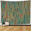 Starogs Tapestry Decor Mid Century Absctract Mod Retro Revival Repeat Polygonal 1960S Geometric Modern 60S Textures Wall Tapestry Wall Decor Blanket for Bedroom Home Dorm 60x60 Inch view 1