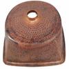 Square Vessel Copper Sink view 2