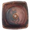 Square Vessel Copper Sink view 4