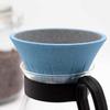 (Cofil) Kofil 1390400501 Coffee Filter Dripper with Dedicated Base and Saucer, Blue view 3