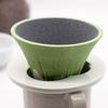 (Cofil) Kofil 1390400503 Coffee Filter Dripper with Dedicated Base and Saucer, Green view 4