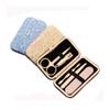 ZXD ZHEXUNDIAN 5 in 1 Glitter Cover Travel Manicure Set for Women Men Girl Boy (Color : Blue) view 3