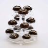 20-Piece Mini Chocolate Cupcake Set  Miniature Food for Kitchen Display, Food Styling, and Decorative Crafts view 3