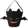 DOITOOL Halloween Canvas Candy Bags Foldable Goody Bags for Trick-Treating Lightweight Cotton Storage for for Festive Celebrations view 1
