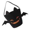 DOITOOL Halloween Canvas Candy Bags Foldable Goody Bags for Trick-Treating Lightweight Cotton Storage for for Festive Celebrations view 4