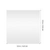 EXCEART 32pcs DIY Mirror Wall Stickers Self-Adhesive Reflective Decals for Home Decoration Soft Mirror Tiles for Living Room Bedroom Gym and Office Spaces view 2