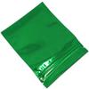 PABCK 100 Pack 4x5 inch(Inside Size 3.5x3.9 inch) Glossy Green Front Window Resealable Foil Zipper Lock Pouch for Zip Reclosable Lock Food Storage Bags Heat Seal Pouch Airtight Edible Grocery Pack view 4