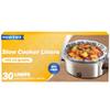 SMARTAKE Slow Cooker Liners, Large Size 13"x 21" Disposable Cooking Bags view 1
