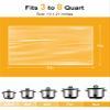 SMARTAKE Slow Cooker Liners, Large Size 13"x 21" Disposable Cooking Bags view 2