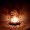 Billion Deals Om Shape Diwali Shadow Diya. Deepawali Traditional Decorative Diya in Om Shape for Home/Office.Religious Tea Light Candle Holder Stand. Diwali Decoration Diwali Gift view 1