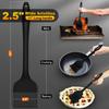 WALFOS Extra Large Silicone Basting Pastry Brush, 2.5 inch Wide Bristle Butter Oil Brush, Prefect for BBQ Grill Baking Kitchen Cooking-Pieces Design, BPA Free and Dishwasher safe view 2
